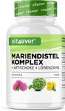 Vit4ever Mariadistel Artisjok Paardenbloem Complex - 365 Capsules