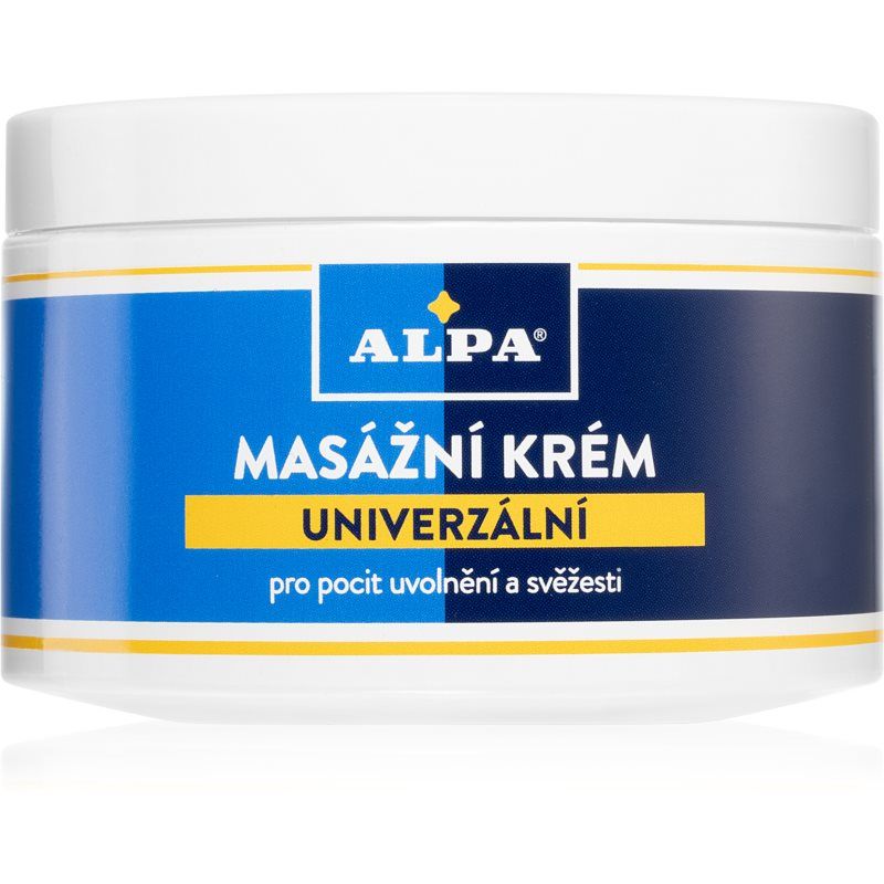Massaging cream