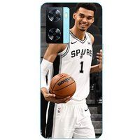 Maniacase Etui Oppo A57s 4G Victor Wembanyama San Antonio Spurs nr. 1