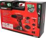 KS TOOLS eMONSTER Borstelloze accu klopboormachine schroevendraaier set 4-delig - 515.6300