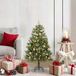Prolenta Maison Exclusive Kunstkerstboom, inklapbaar, met dennenappels, 120 cm