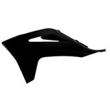 POLISPORT 8473800009 Radiatorafdekking, robuust en duurzaam, compatibel met gasmotorfietsen, in de kleur zwart