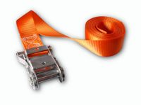 Docks GMAR16 Polyester Lashing Strap with Ratchet and Hook, 1 kg Max Load, 50 mm Diameter, 6 m Length