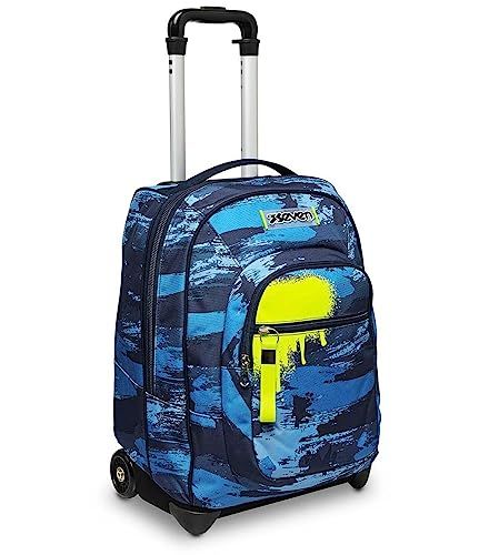 Seven TROLLEY - NATTE KLEUR JONGEN, Roller Cases, Blauw, Eén maat, Modern design