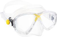 Cressi Marea Duikmasker Transparant, Geel