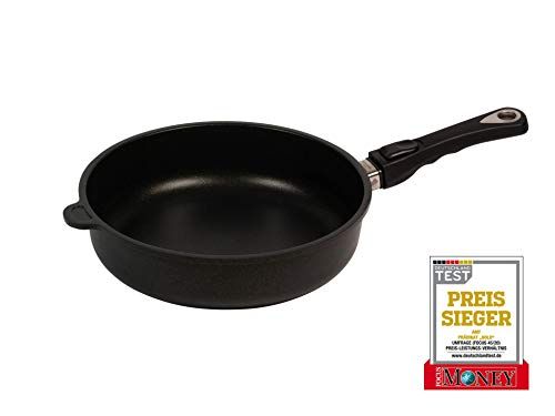 AMT Gastroguss Braadpan en stoofpan - Ø 28 cm - 7 cm hoog - gegoten aluminium - Lotan® antiaanbaklaag - AMZN-728-Z20B