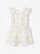 Vertbaudet Robe avec broderie et fleurs