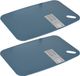 Excellent houseware Snijplanken blauw 30 en 35 cm kunststof - 4 stuks