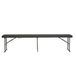 Vouwbank Bol Vouwbank met rotan-effect, 183 x 30 x 43 cm, met handgreep voor eenvoudig verplaatsen