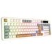 The G-Lab Keyz Caesium EX 3C Gaming-toetsenbord, USB, 98% Rainbow QWERTY met Ñ