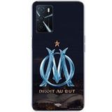 Maniacase Hoesje voor Oppo A16 OM logo blauw en goud stadion