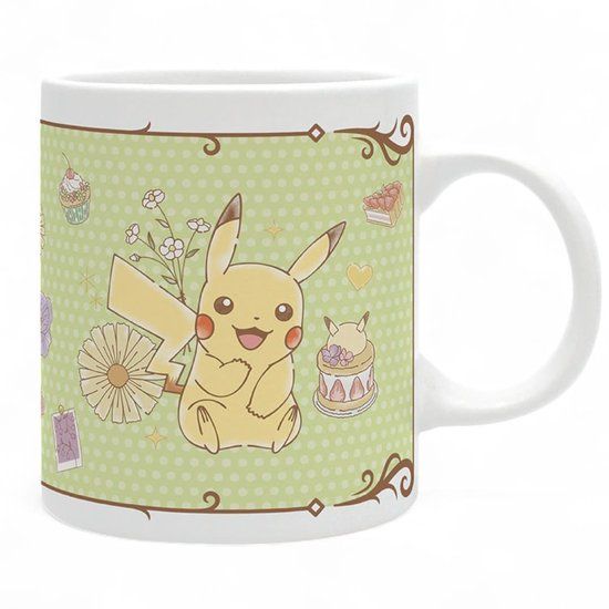 Pokémon Pikachu & Evoli Unisex Kop - meerkleurig - Standard