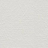 A.S. Création Overschilderbaar Vliesbehang - Structuur - Schuimvinyl - Wit