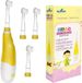 SEAGO - Brosse à dents sonique pour enfants - SG-902 - Jaune