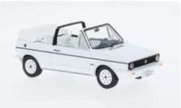 Ixo Models Volkswagen Golf 1986 Cabriolet - Wit modelauto schaal 1/43