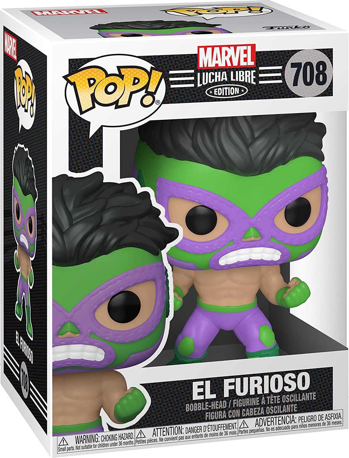Funko POP! MARVEL: Luchadores- Hulk - 0889698538701