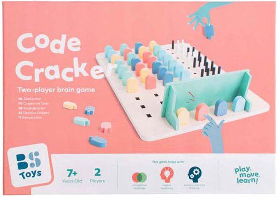 BS Toys Codekraker Strategiespel FSC Hout 7 Jaar 2 Spelers
