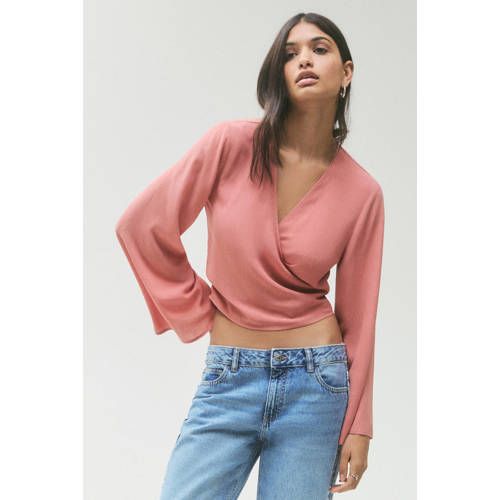 MANGO TEEN blousetop zalm