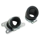 cyclingcolors Slang aanzuigaansluiting motorfiets scooter bromfiets compatibel met AM6 Minarelli mbk x power Yamaha TZR Peugeot xps rieju rs1 diameter 24 mm + 32 mm