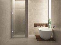 Wiesbaden Less Nisdeur 70 x 200 cm Helder Glas - Mat Wit