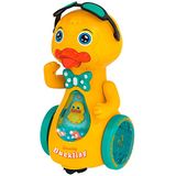 JUINSA Eend beweging licht en geluid 20 cm, meerkleurig (700731)