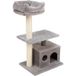 zooplus Exclusive La Digue Krabpaal Lichtgrijs H90 x L60 x B39 cm