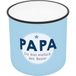 GRUSS & CO Kaars in beker motief "Papa"