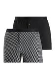 s.Oliver Boxershorts lichtgrijs / zwart