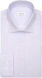 Seidensticker Chemise Coupe ajustée Bleu Motif Coton 100% Sans Repassage Manches Longues Col Classique Homme Taille 44