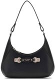 GUESS Mimina Top Zip Shoulder Bag Black zwart