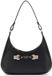 GUESS Mimina Top Zip Shoulder Bag Black zwart