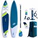 Gladiator Origin 12.6 S SUP board, complete set pour les excursions, stand-up paddle, dimensions 381x76 cm