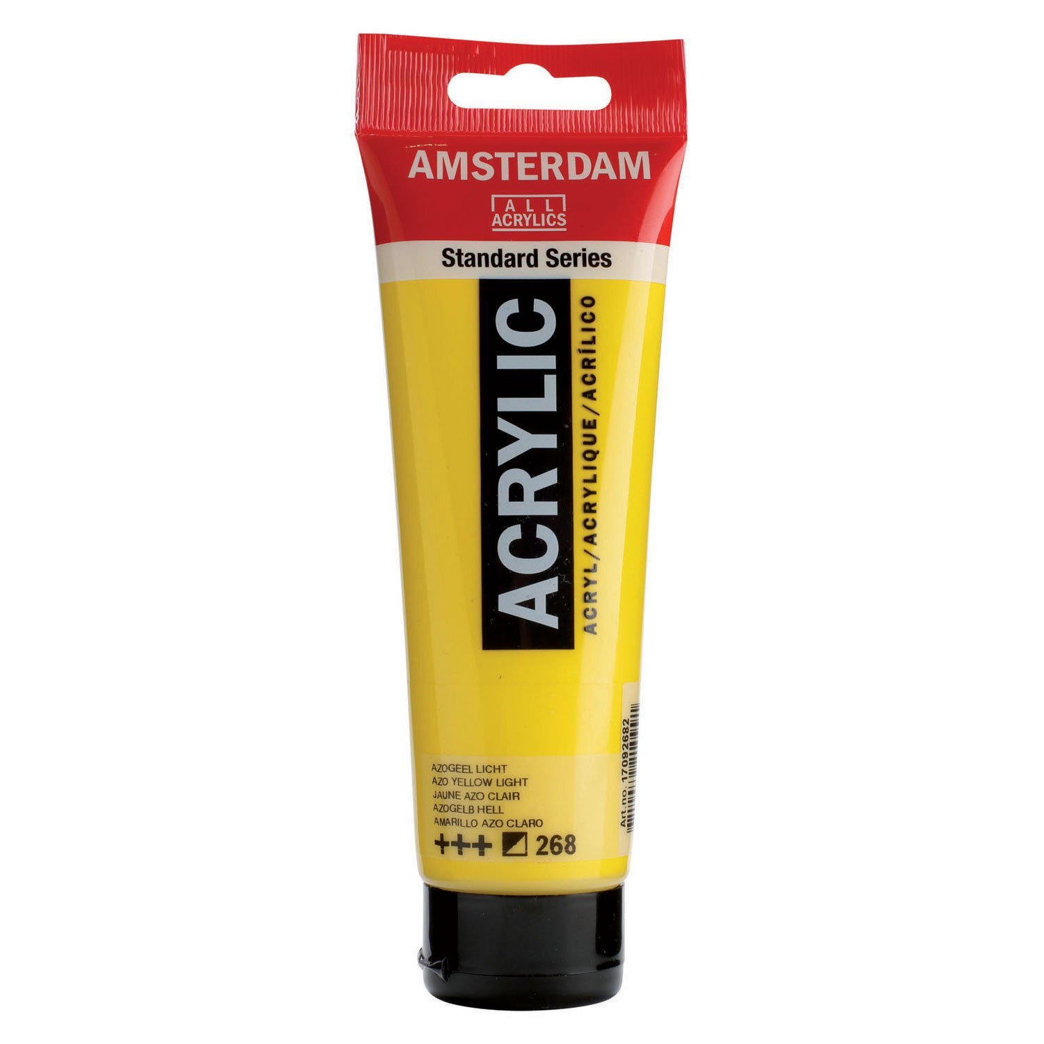 Amsterdam Standard tube 120 ml Azo geel licht halfdekkende acrylverf
