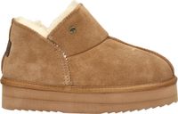 Warmbat Willow Vrouwen Sloffen - Cognac - Maat 41