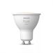 Philips Hue Spot GU10 - Blanc chaud - 400lm - 4.2W - 1 Pack - Compatible maison connectée