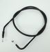 Teknix Câble d'embrayage pour Moto Kawasaki 450 EN Ltd 1985-1989 Noir Acier 54011-1231