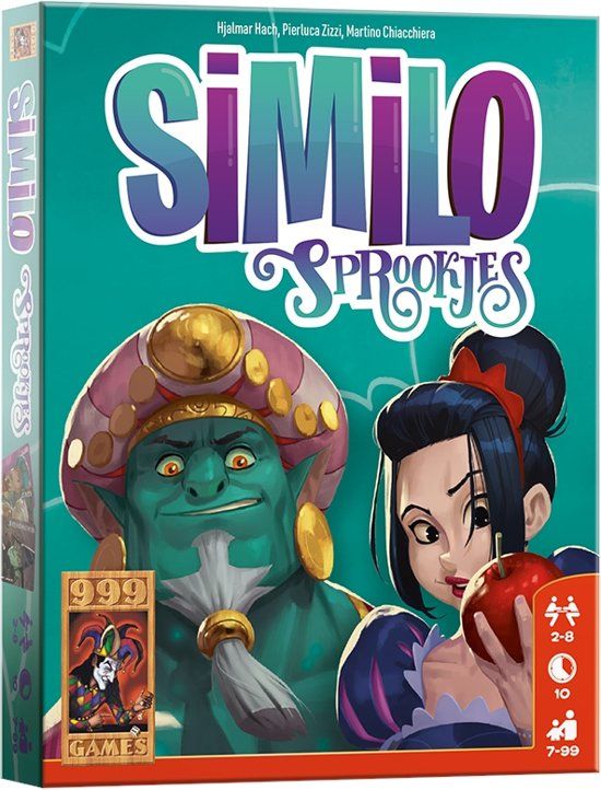 999 Games Similo: Sprookjes Kaartspel - Multicolor - Unisex