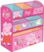 Arditex Organizer Peppa Pig 62 X 60 Cm Bois Rose 7-pièces