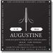Augustine Classic Nylon - Zwart - D4-Enkelsnaar - verzilverde bassnaren - lage spanning - dikte .0285 - spanning 6,45kg/ 14.22lbs