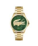 Lacoste Le Croc Qtz Basic Green Round Dial Herenhorloge