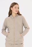 Athlecia Sweatjacke Jacey Taupe Dames XL