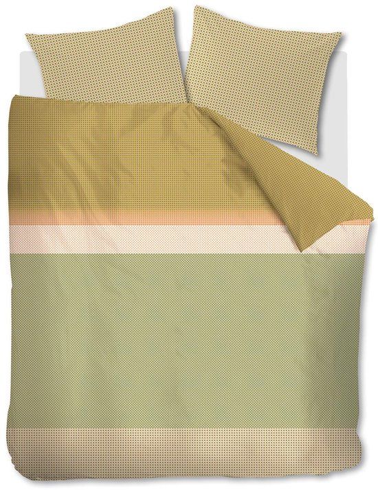 Beddinghouse Bernou dekbedovertrek Lits-Jumeaux 240x200/220 cm Katoensatijn Multi