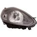 Fiat Phare Avant Droit Base Noire H4 Fiat Punto 3 Depuis 2012