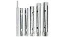 Benson Pijpsleutel set - Verzinkt staal - 8 t/m 17 mm - 5-delig - Inclusief wringijzer