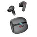 OBA ProX3 Bluetooth hoofdtelefoon 5.3 draadloze in-ear stereo ENC ruisonderdrukking, 30 uur sport, IPX4 waterdichte speelmodus muziek touch control, USB-C, zwart