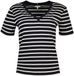 Tommy Hilfiger Cody T-shirt met korte mouwen en V-hals Roze XS Vrouw