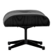 Vitra Eames Lounge Chair Ottoman Châtaigne Noir - Cuir Naturel F66 Nero - Noir Profond