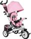 StarTech Driewieler voor baby's - Duwfiets driewieler - Vanaf 12 maanden - Telescopische, afneembare duwstang - Opvouwbaar - Tas en bekerhouder - Roze