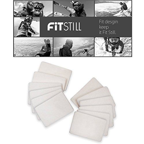 FiTSTILL Anti Fog Inserts 24 stuks - Herbruikbaar - Vochtabsorberend - Defogger voor Onderwater Duik Behuizingen | GoPro Hero | SJ4000 SJ5000 | Sony Action Camera