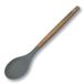 3 Claveles Serveerlepel, siliconen, houten handvat, 3C, 32 cm